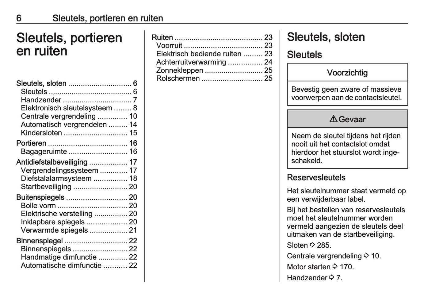 2023 Opel Mokka Owner's Manual | Dutch