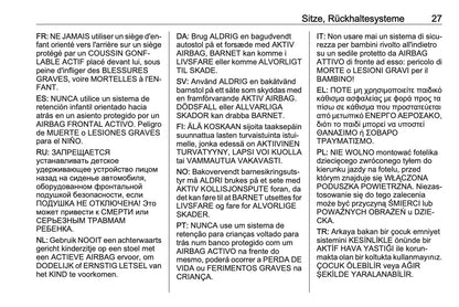2023-2024 Opel Movano Bedienungsanleitung | Deutsch