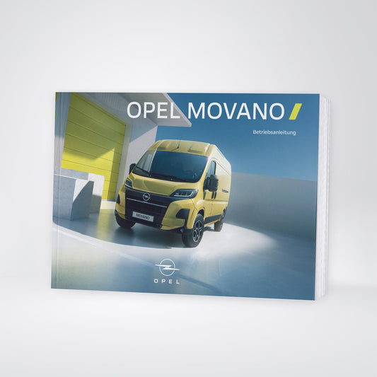 2025 Opel Movano Bedienungsanleitung | Deutsch