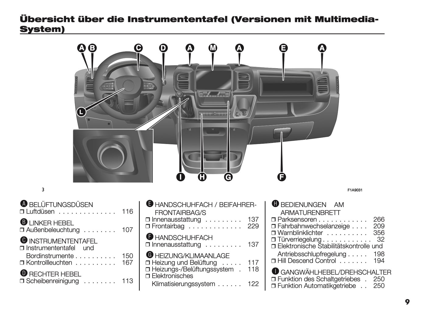 2025 Opel Movano Bedienungsanleitung | Deutsch