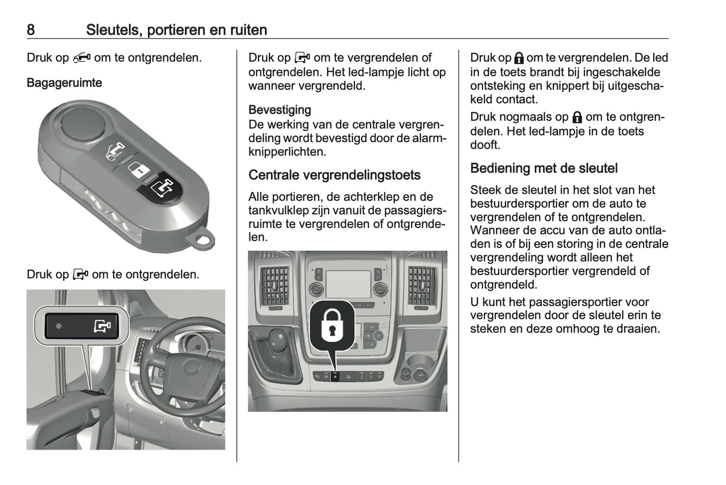 2021-2022 Opel Movano Owner's Manual | Dutch