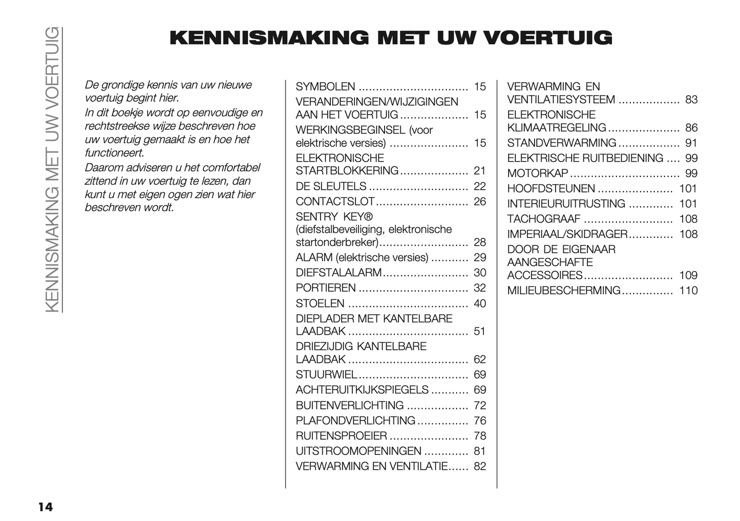 2024-2025 Opel Movano Owner's Manual | Dutch