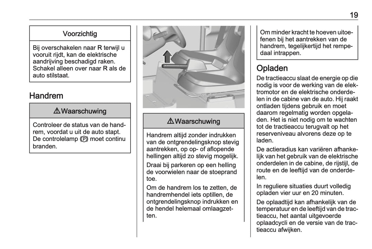2023-2026 Opel Rocks-e Owner's Manual | Dutch