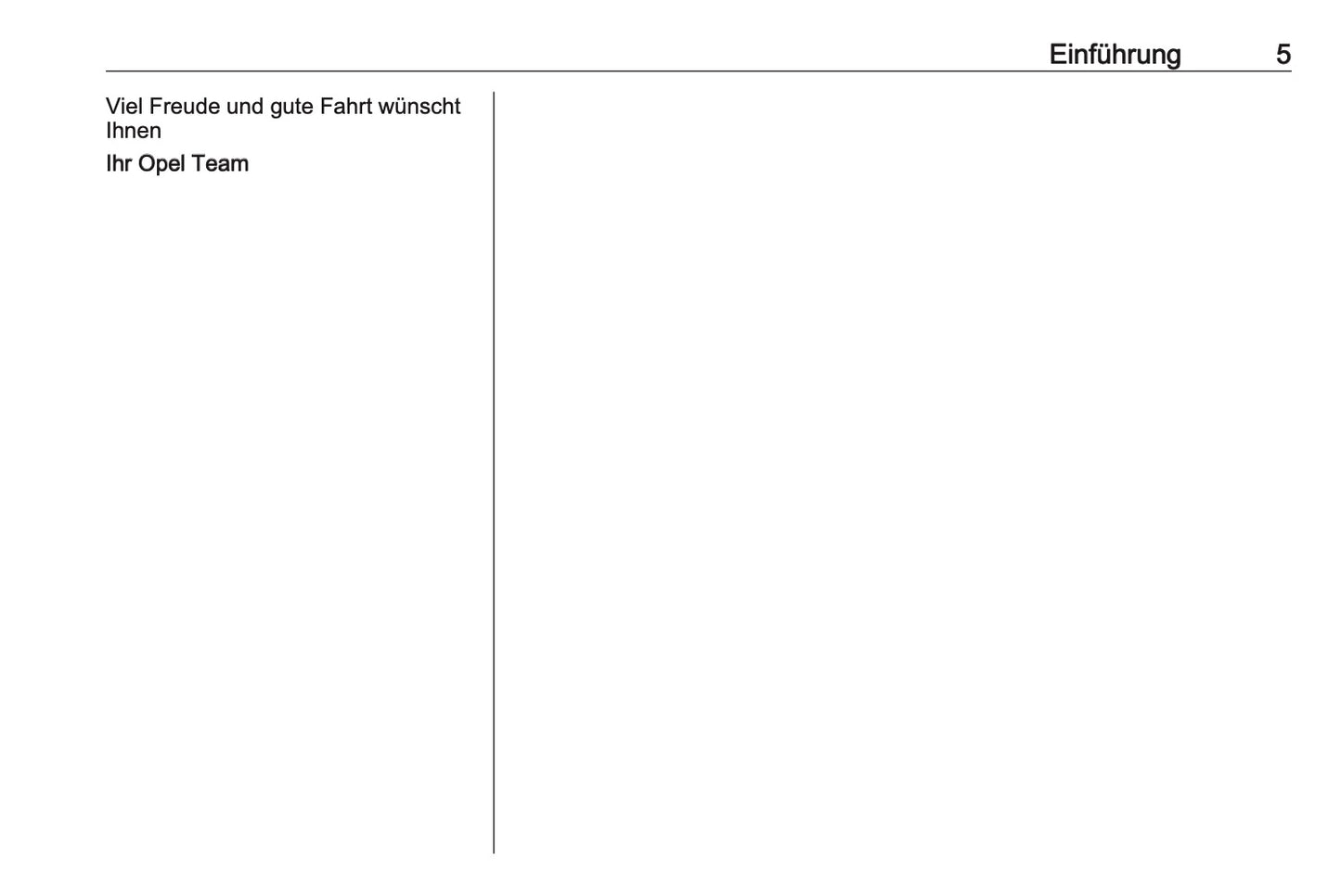 2023-2024 Opel Vivaro Owner's Manual | German