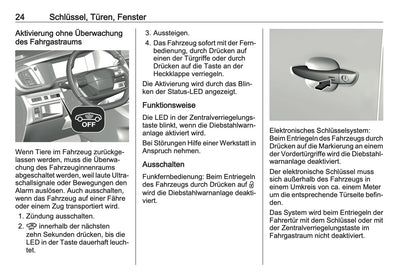 2024-2025 Opel Vivaro Owner's Manual | German