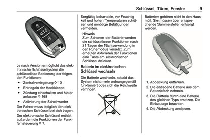2024-2025 Opel Vivaro Owner's Manual | German