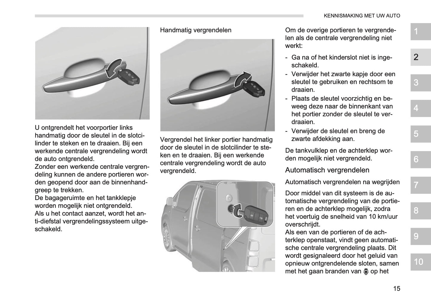 2026 Opel Vivaro Owner's Manual | Dutch