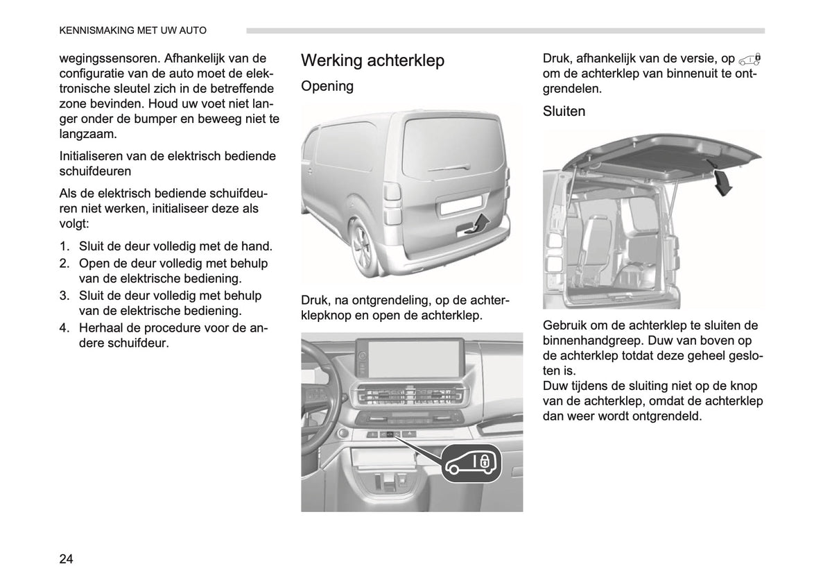 2026 Opel Vivaro Owner's Manual | Dutch