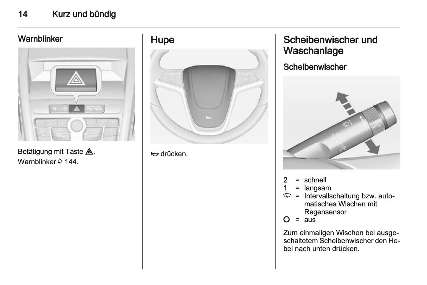 2012 Opel Zafira Tourer Owner's Manual | German