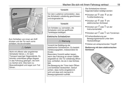 2025-2026 Opel Zafira Life Bedienungsanleitung | Deutsch