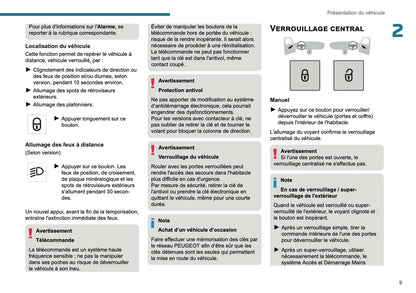 2025 Peugeot 208/e-208 Owner's Manual | French
