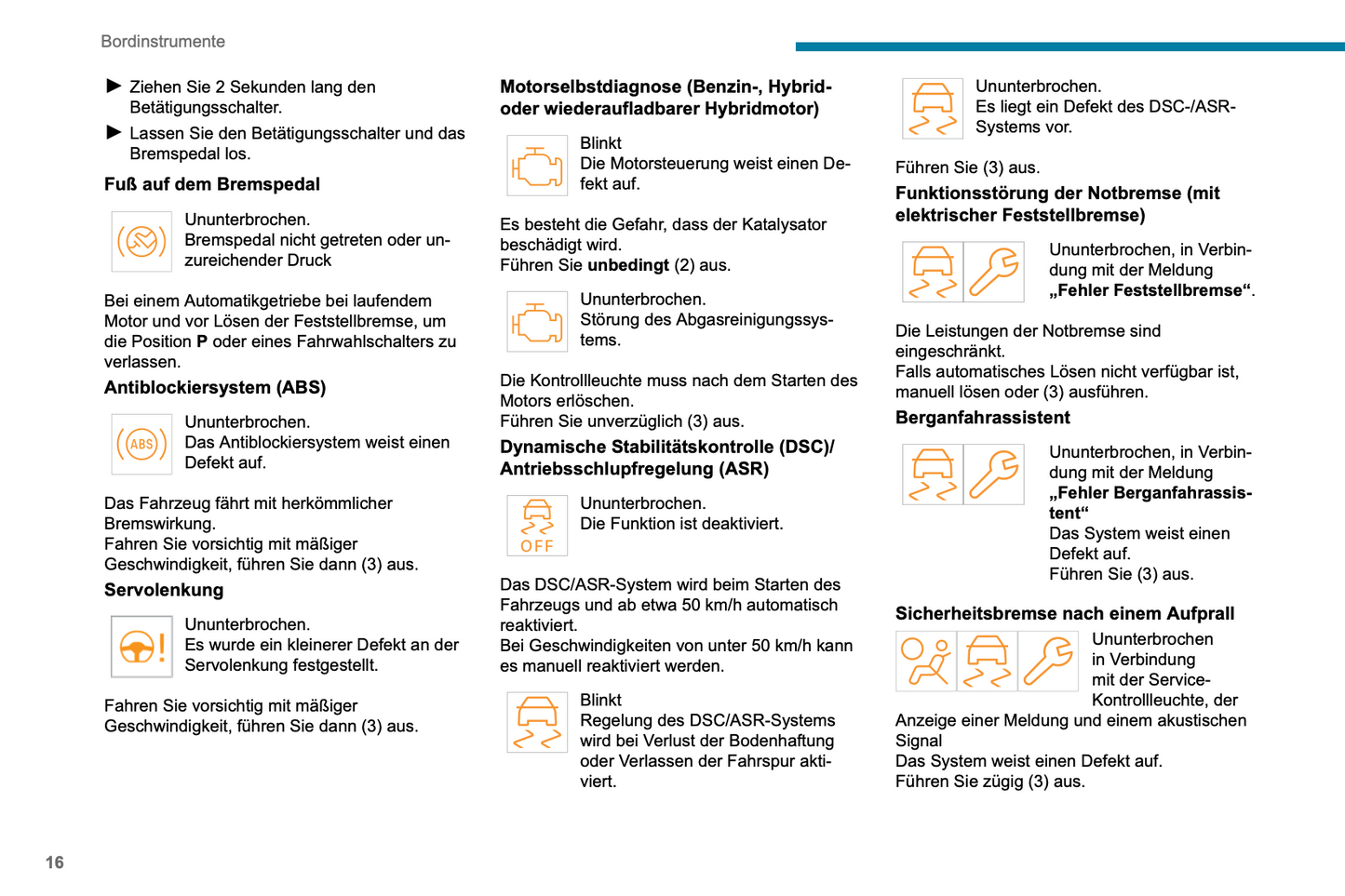 2024-2025 Peugeot 3008/e-3008/5008/e-5008 Bedienungsanleitung | Deutsch