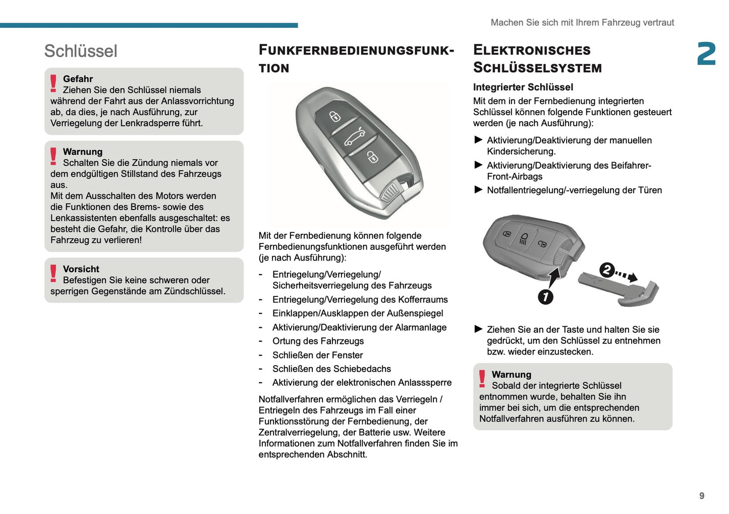 2025-2026 Peugeot 3008/5008 Bedienungsanleitung | Deutsch