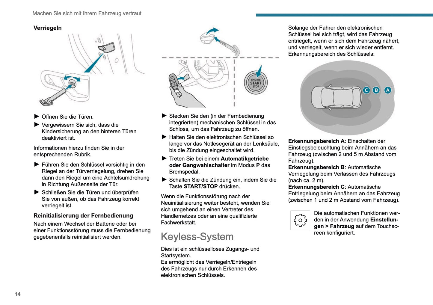 2025-2026 Peugeot 3008/5008 Bedienungsanleitung | Deutsch