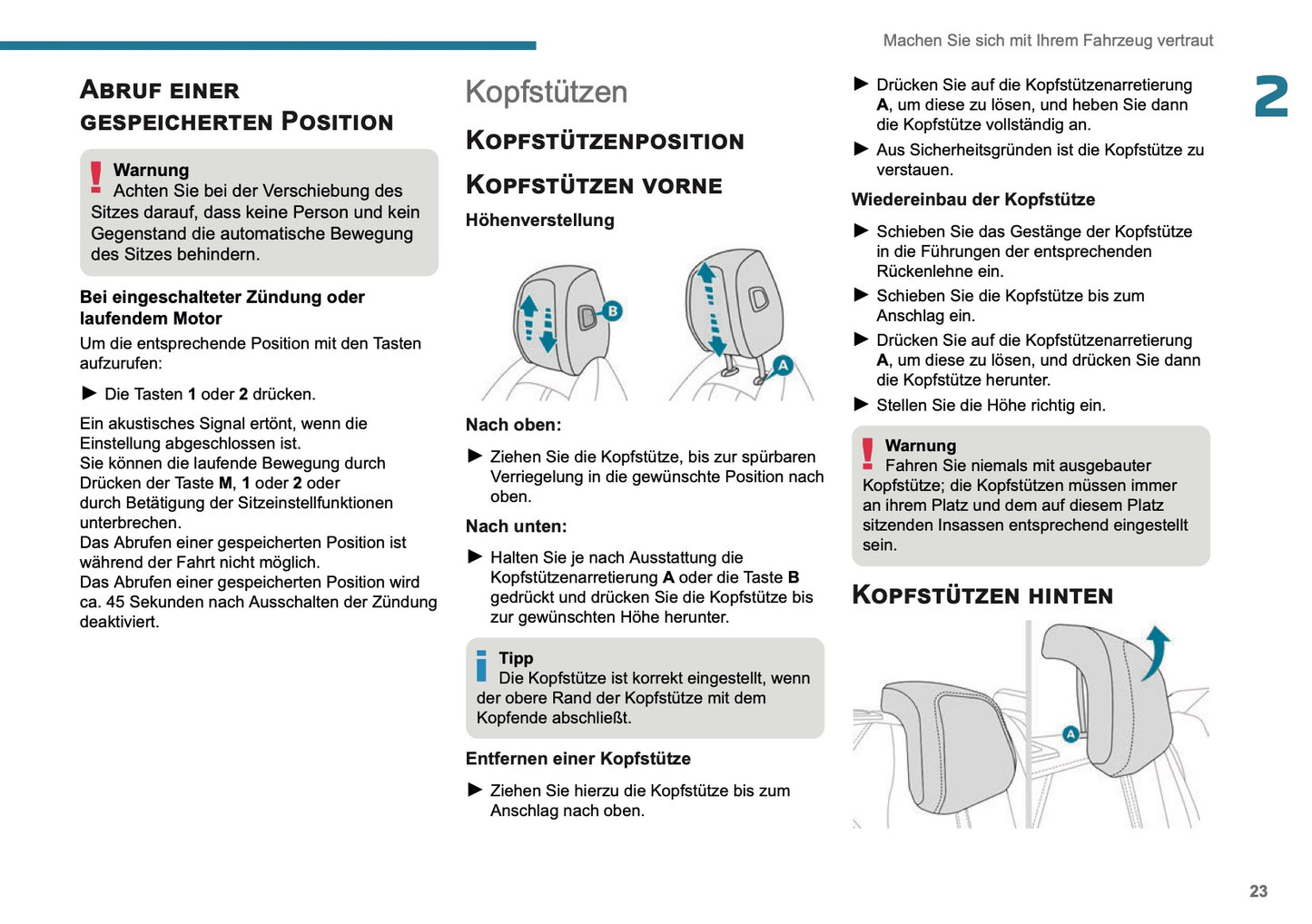 2025-2026 Peugeot 3008/5008 Bedienungsanleitung | Deutsch