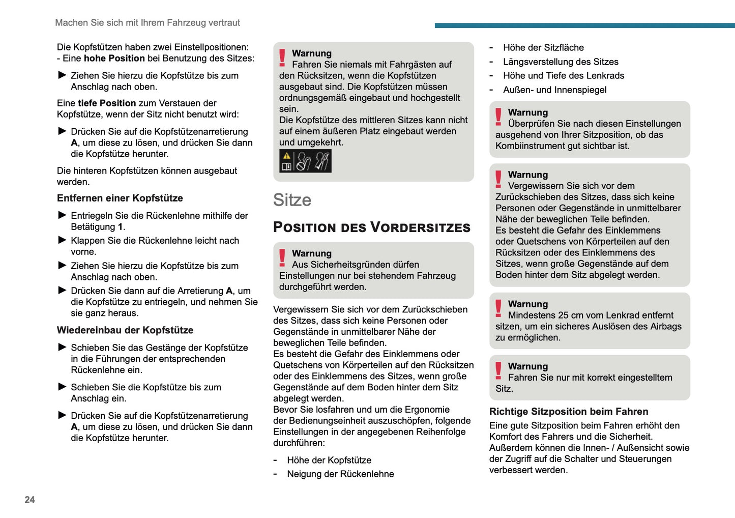 2025-2026 Peugeot 3008/5008 Bedienungsanleitung | Deutsch