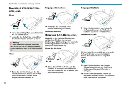 2025-2026 Peugeot 3008/5008 Bedienungsanleitung | Deutsch