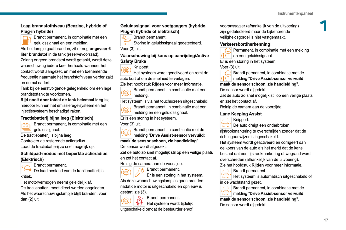 2024 Peugeot 3008/e-3008 Owner's Manual | Dutch