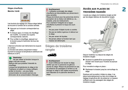 2025-2026 Peugeot 3008/5008 Owner's Manual | French