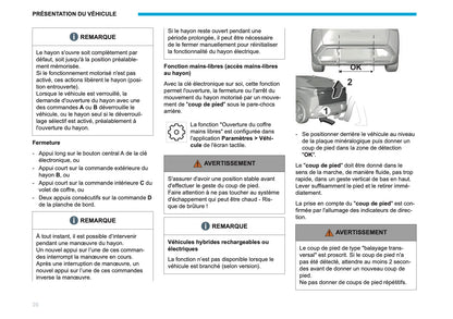 2026 Peugeot 3008/5008 Owner's Manual | French