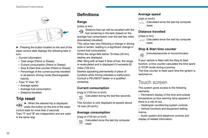 2022-2023 Peugeot 3008/5008 Owner's Manual | English
