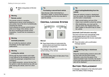 2025-2026 Peugeot 3008/5008 Owner's Manual | English