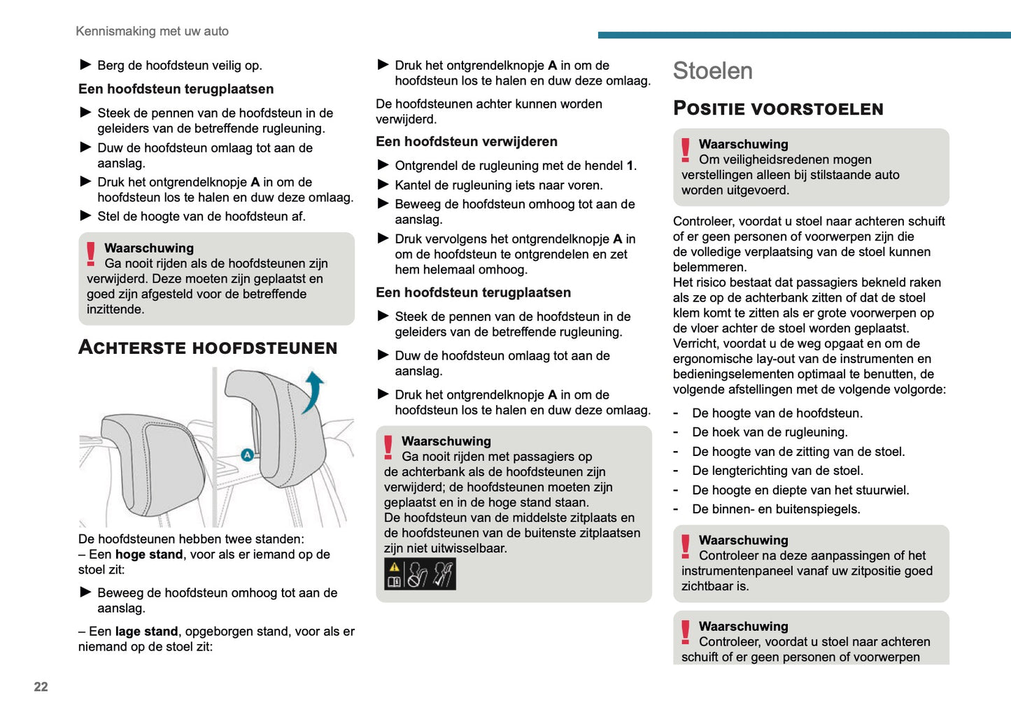 2025-2026 Peugeot 3008/5008 Owner's Manual | Dutch