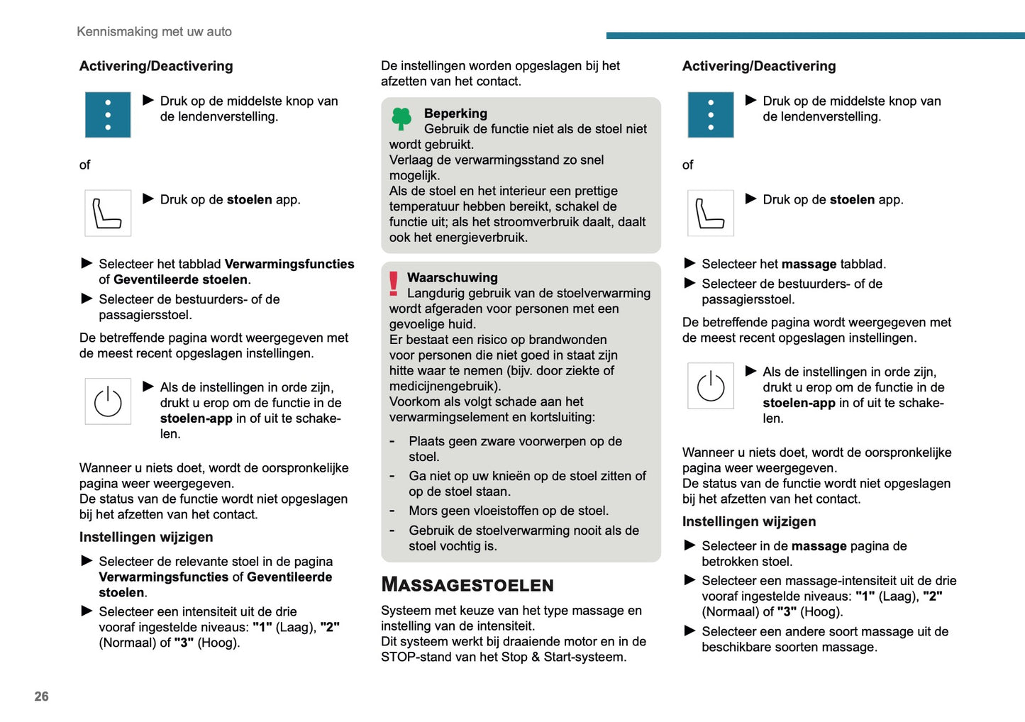 2025-2026 Peugeot 3008/5008 Owner's Manual | Dutch