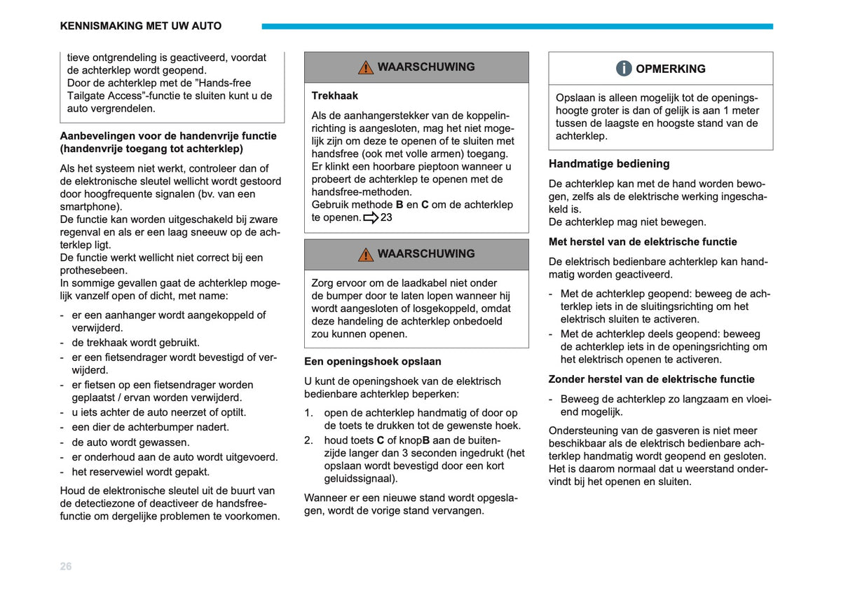 2026 Peugeot 3008/5008 Owner's Manual | Dutch