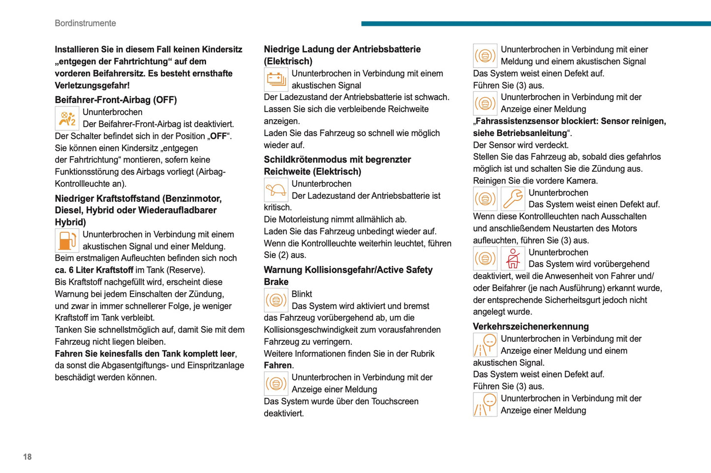 2023-2025 Peugeot 308/308 SW Owner's Manual | German