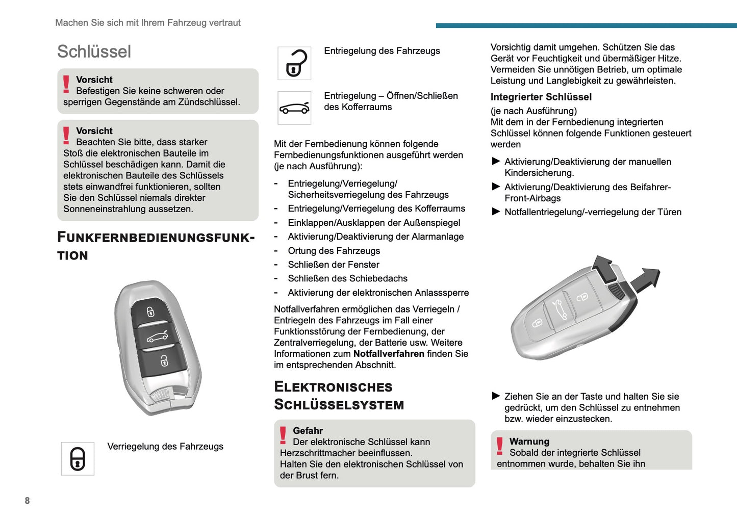 2025-2026 Peugeot 308 Bedienungsanleitung | Deutsch