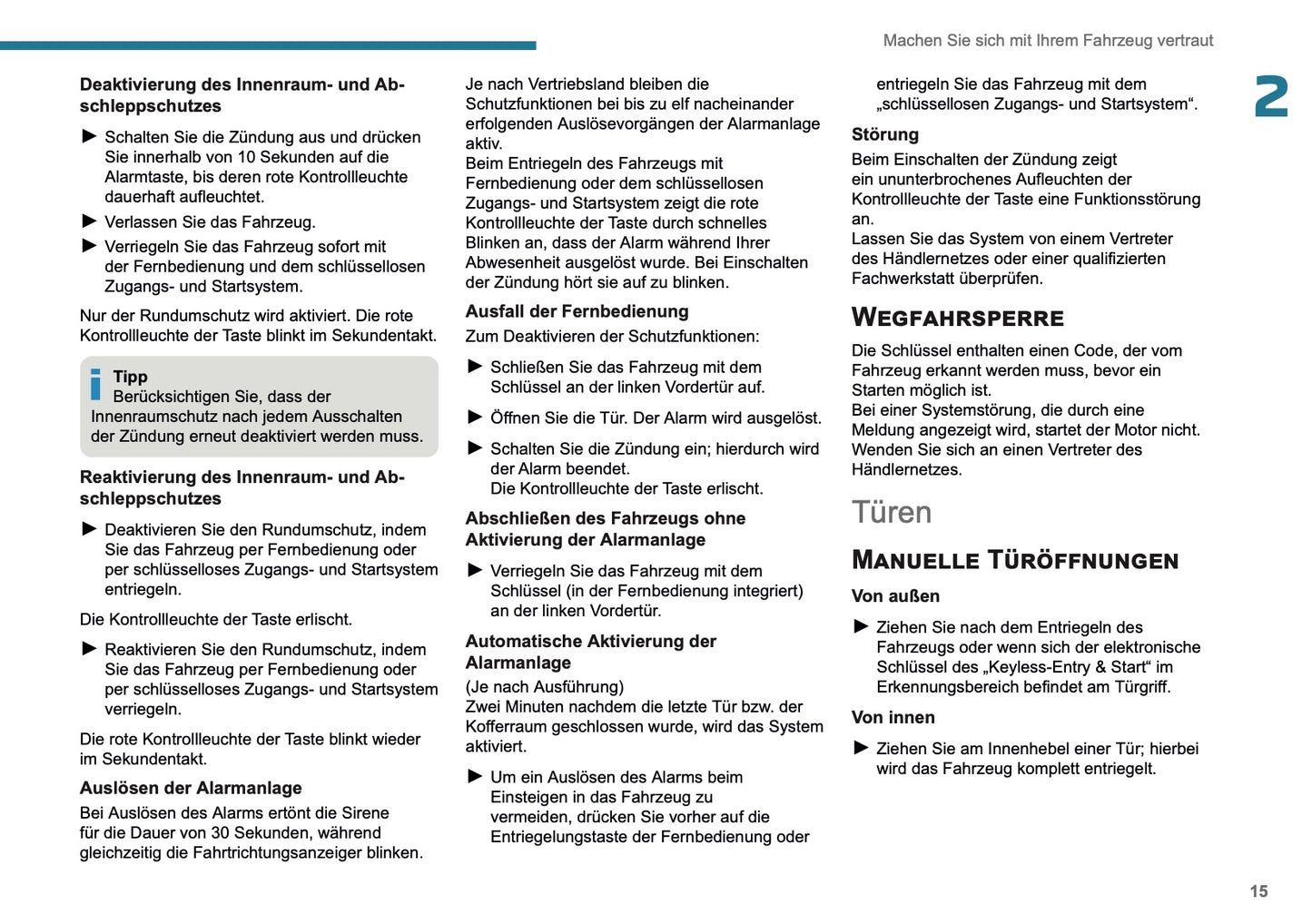 2025-2026 Peugeot 308 Bedienungsanleitung | Deutsch