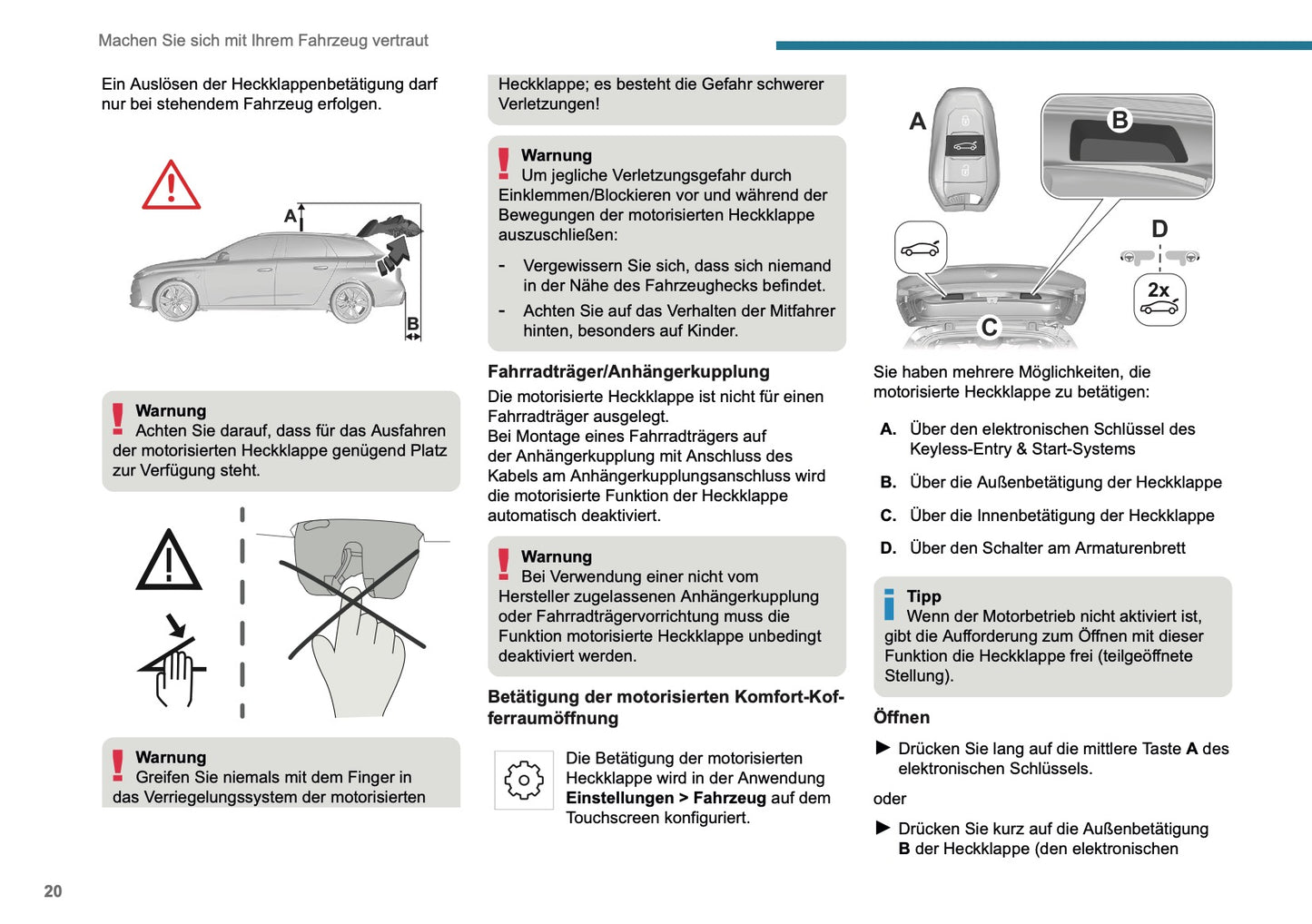 2025-2026 Peugeot 308 Bedienungsanleitung | Deutsch
