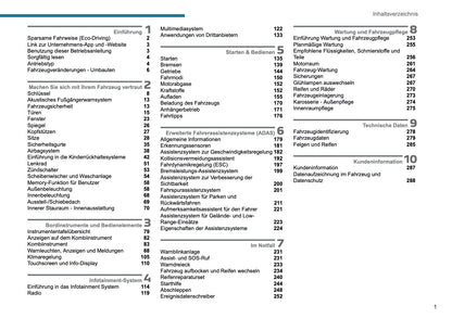 2025-2026 Peugeot 308 Bedienungsanleitung | Deutsch