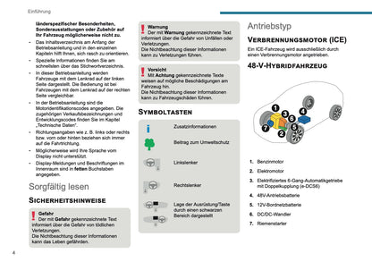 2025-2026 Peugeot 308 Bedienungsanleitung | Deutsch