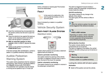 2025-2026 Peugeot 308 Owner's Manual | English