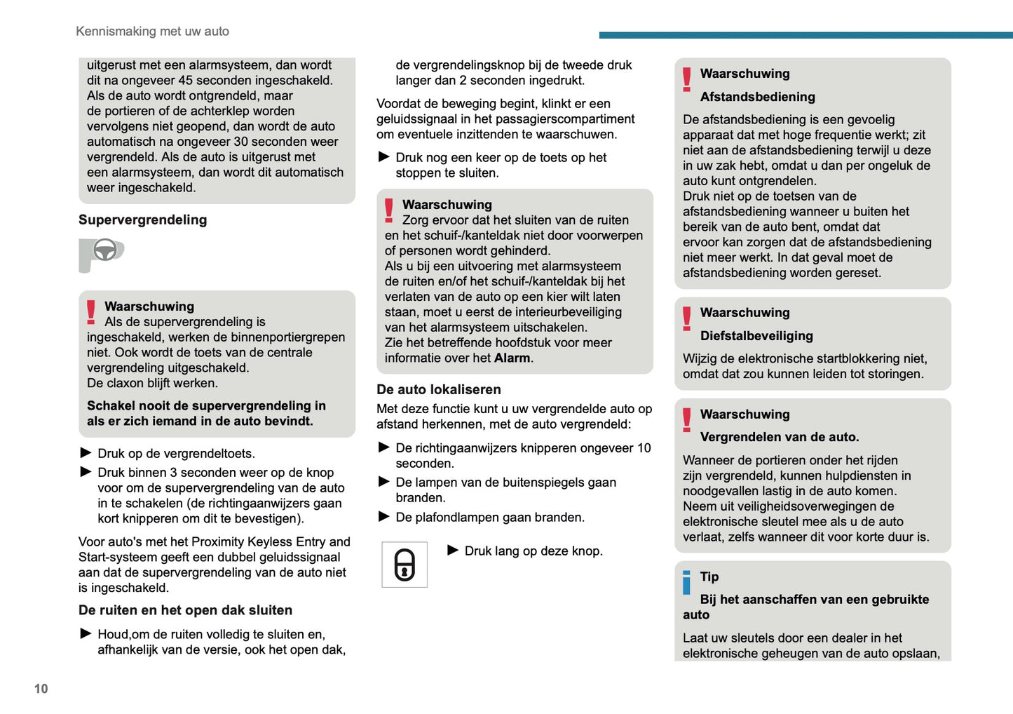 2025-2026 Peugeot 308 Owner's Manual | Dutch