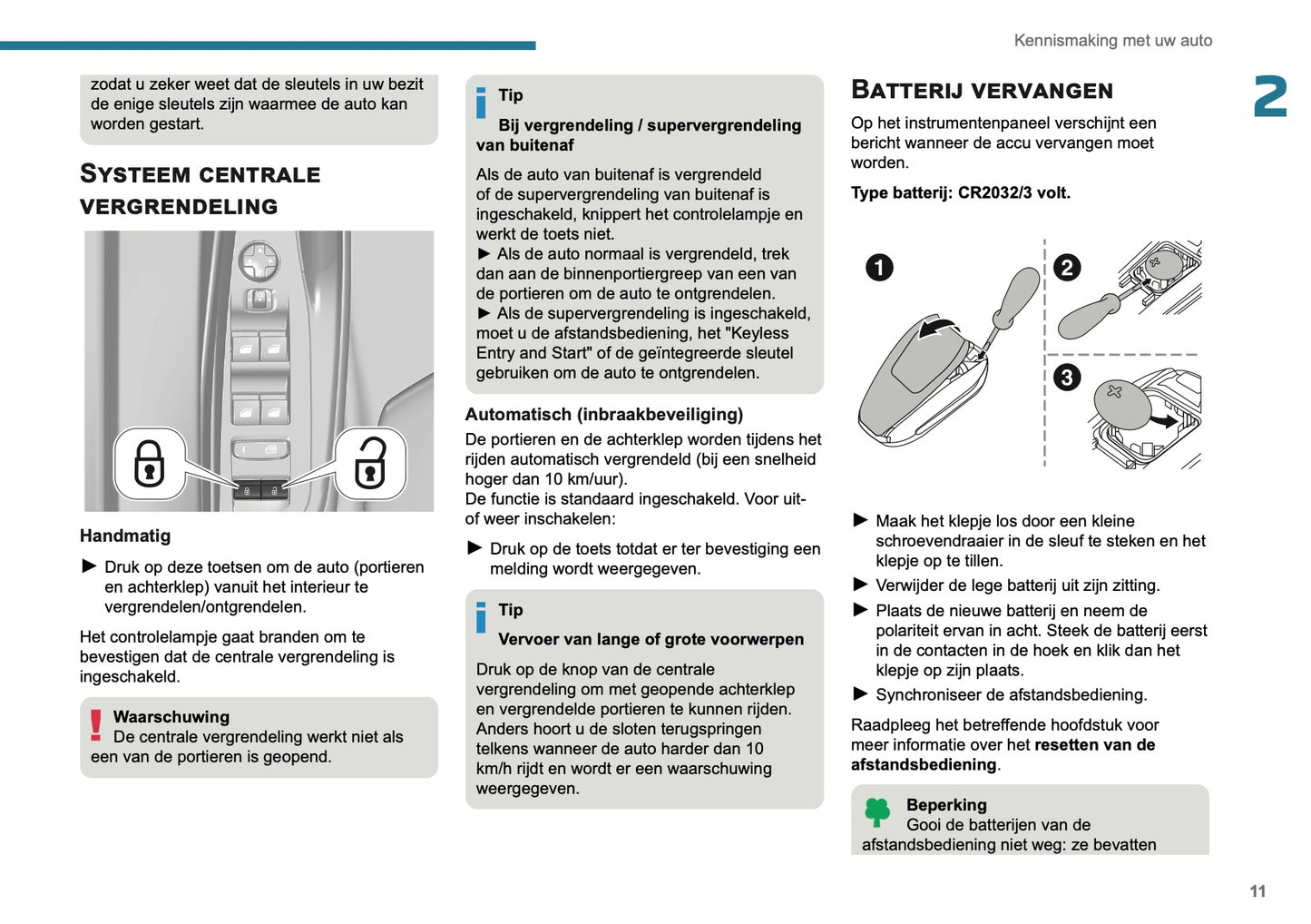 2025-2026 Peugeot 308 Owner's Manual | Dutch