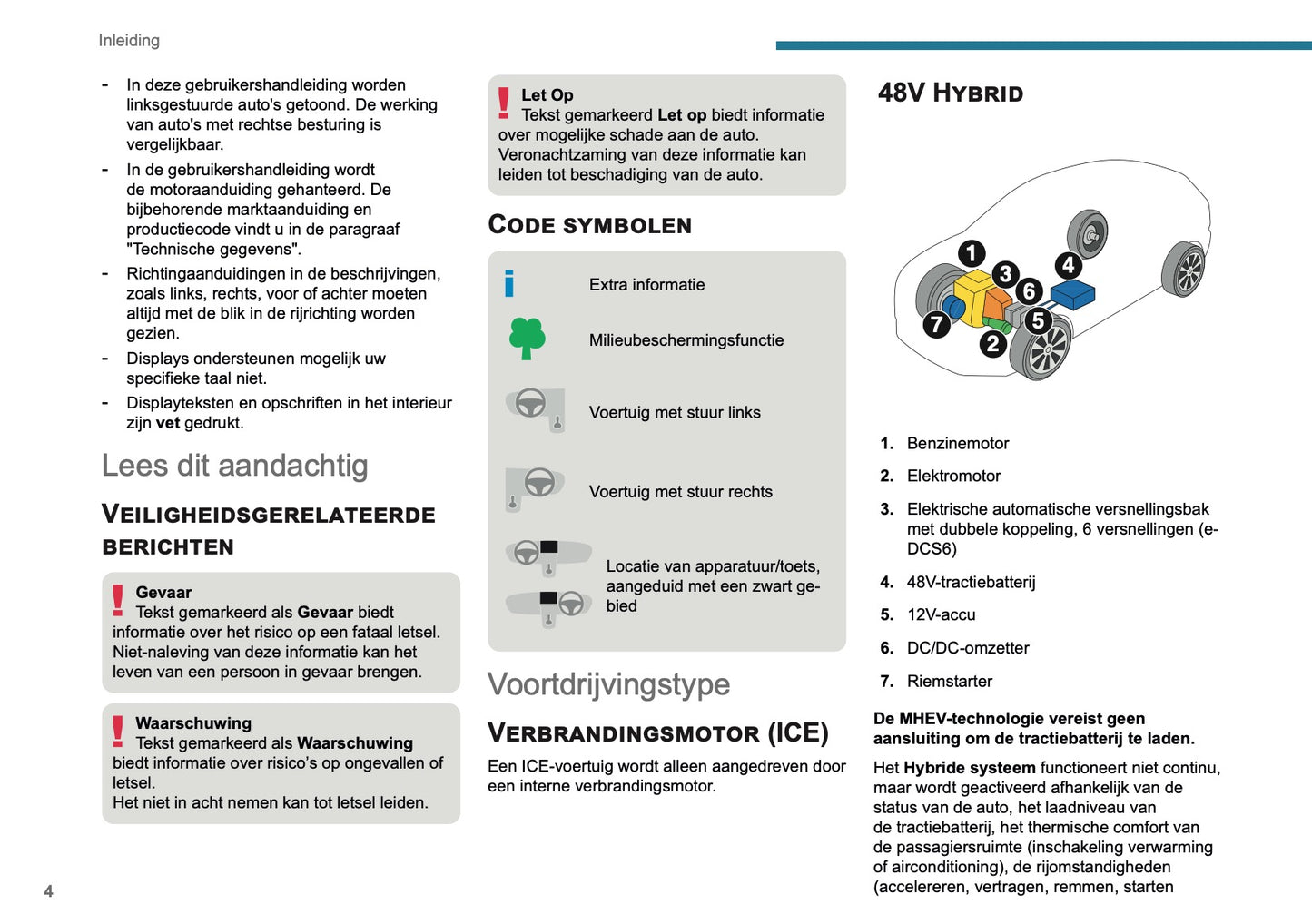2025-2026 Peugeot 308 Owner's Manual | Dutch