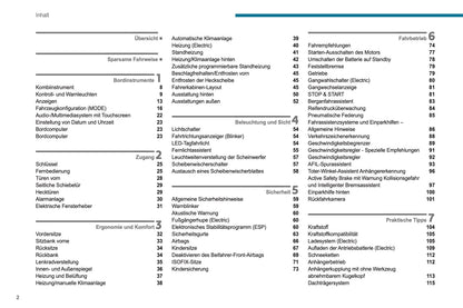2021-2024 Peugeot Boxer Bedienungsanleitung | Deutsch