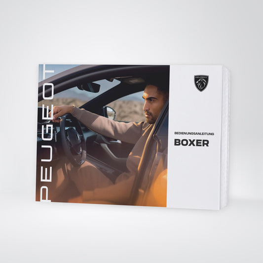 2024-2025 Peugeot Boxer Owner's Manual | German