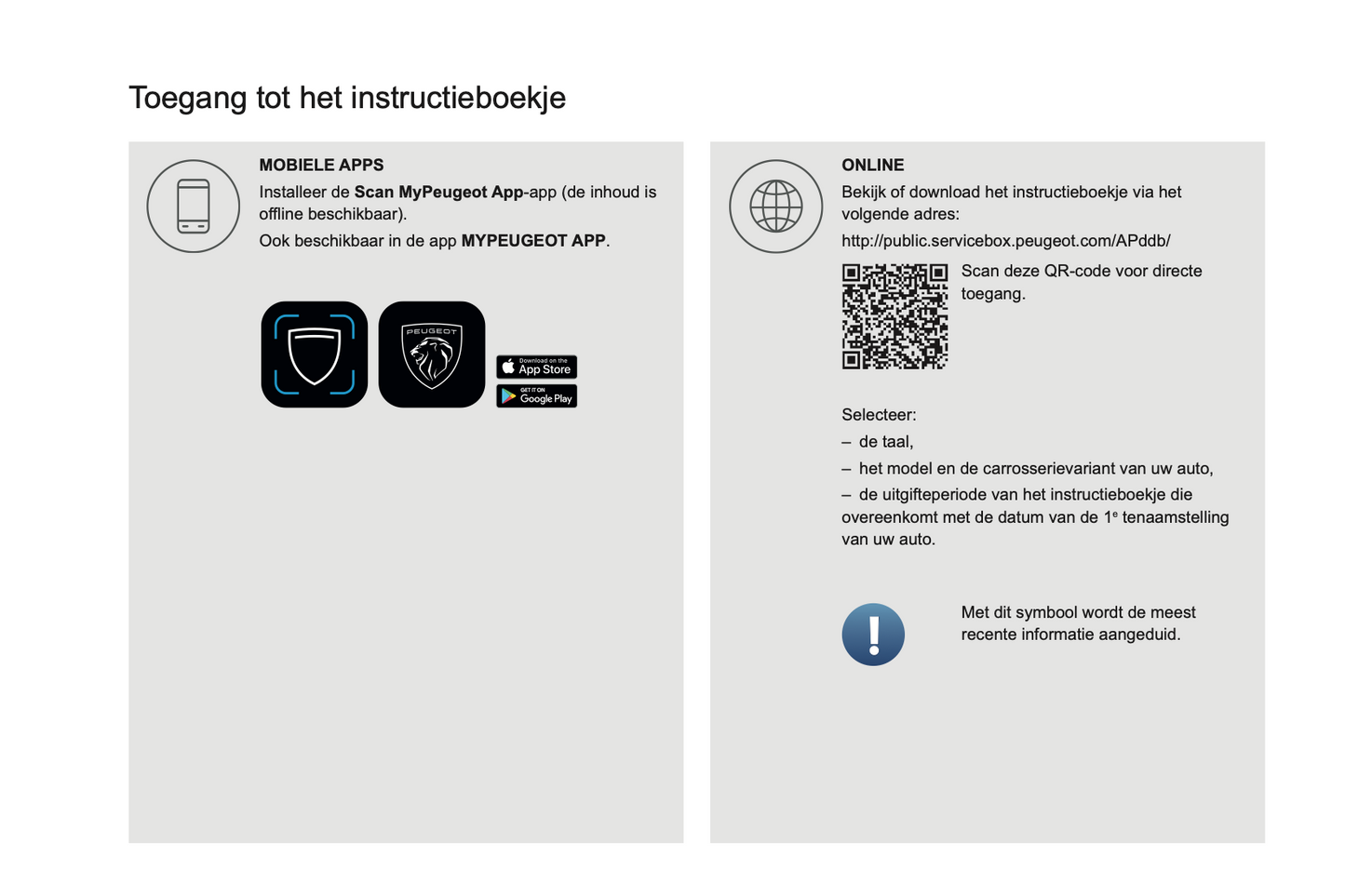 2021-2024 Peugeot Boxer/e-Boxer Owner's Manual | Dutch