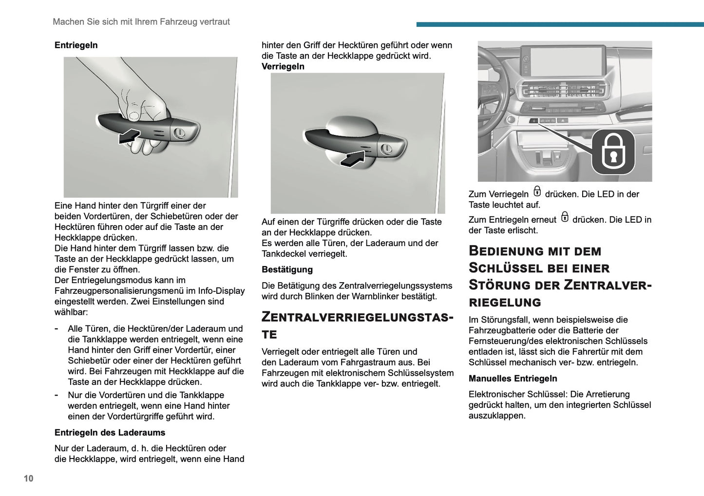 2025 Peugeot Expert/Traveller Bedienungsanleitung | Deutsch
