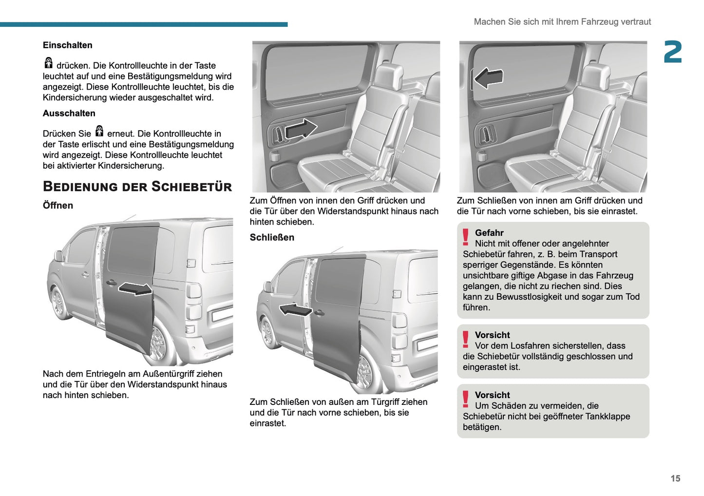 2025 Peugeot Expert/Traveller Bedienungsanleitung | Deutsch
