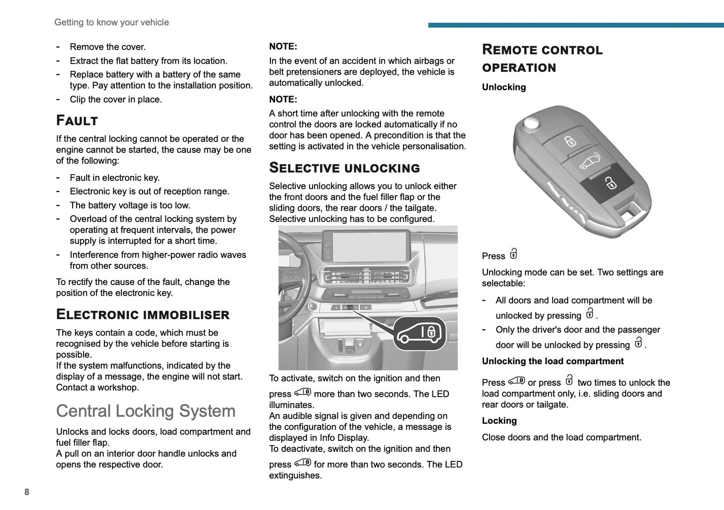 2025 Peugeot Expert/Traveller Owner's Manual | English