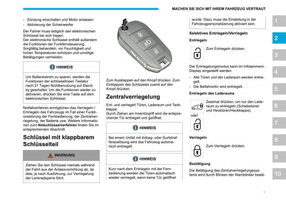 2026 Peugeot Rifter/Partner Owner's Manual | German