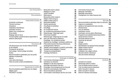 2024 Peugeot Rifter/e-Rifter/Partner/e-Partner Owner's Manual | French