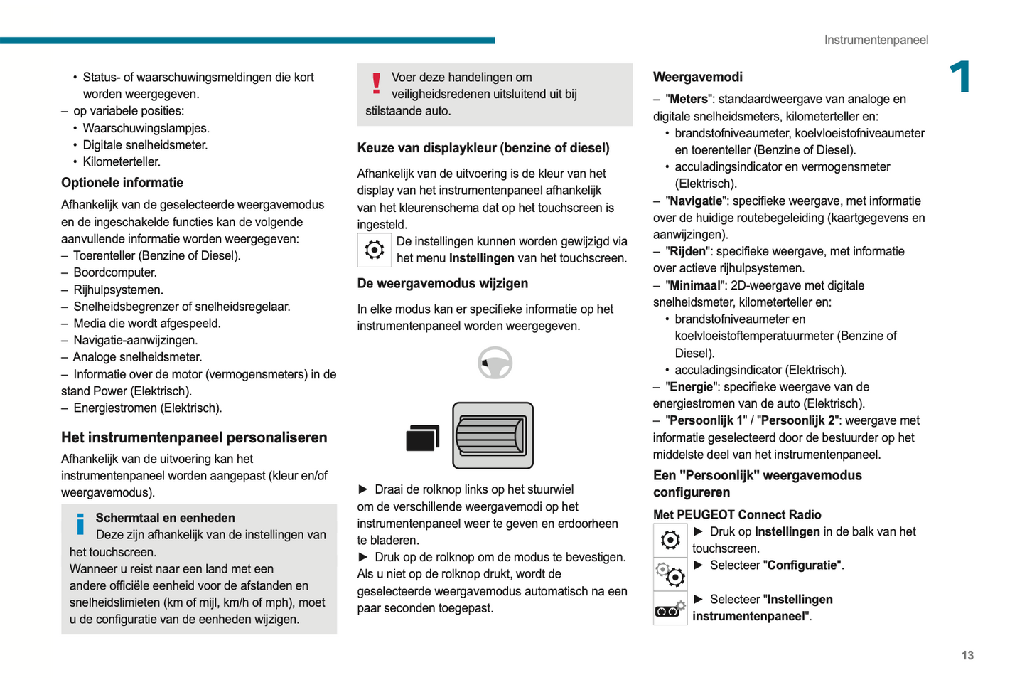 2021-2022 Peugeot Rifter/e-Rifter Partner/e-Partner Bedienungsanleitung | Niederländisch