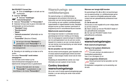 2021-2022 Peugeot Rifter/e-Rifter Partner/e-Partner Bedienungsanleitung | Niederländisch