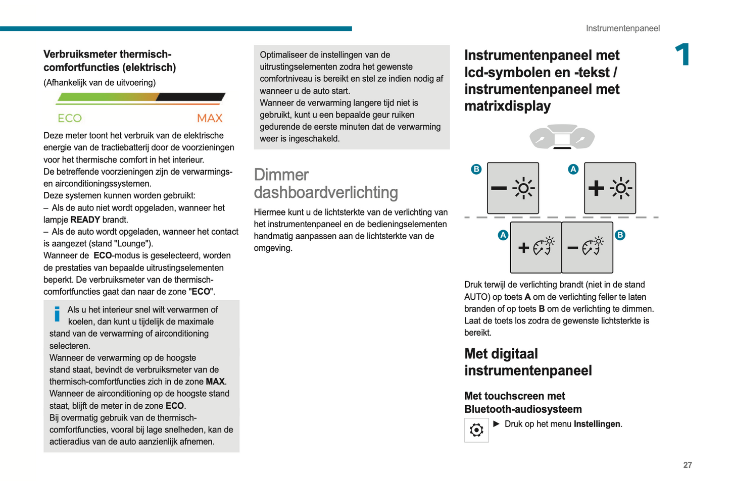 2021-2022 Peugeot Rifter/e-Rifter Partner/e-Partner Bedienungsanleitung | Niederländisch